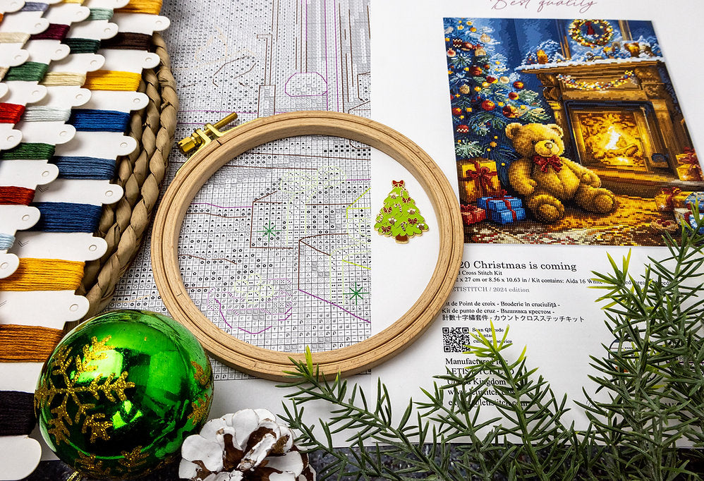 Christmas is coming L9920 Counted Cross Stitch Kit