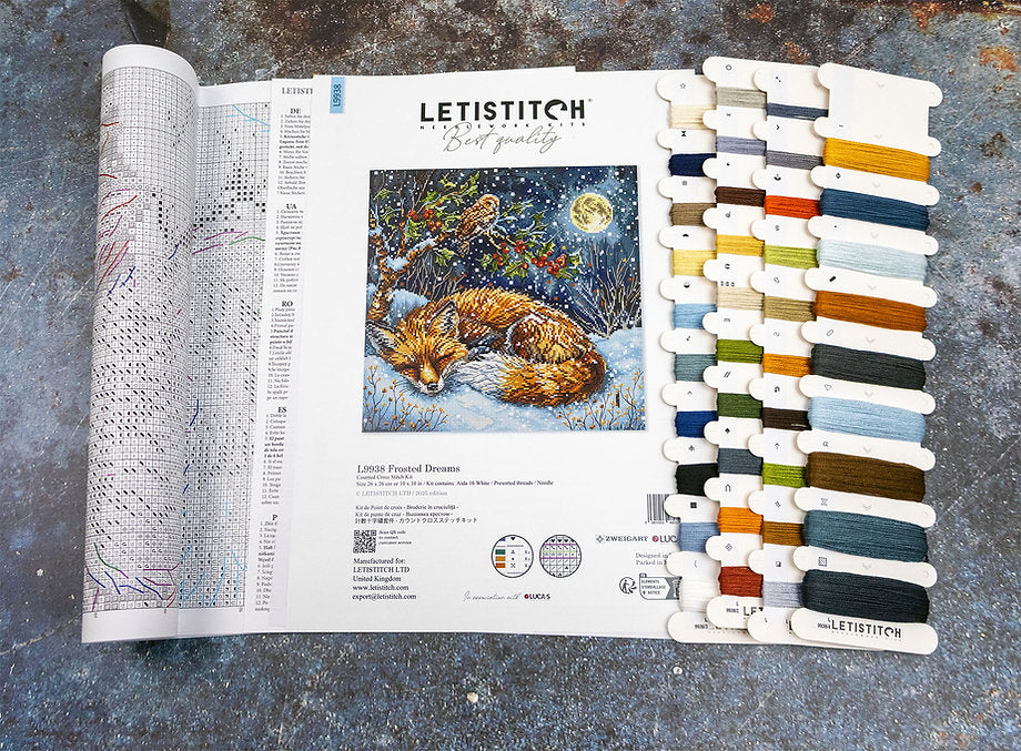 Frosted Dreams L9938 Counted Cross Stitch Kit