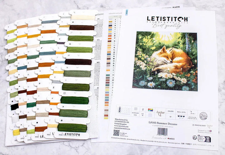 Summer Dreams L8103 Counted Cross Stitch Kit