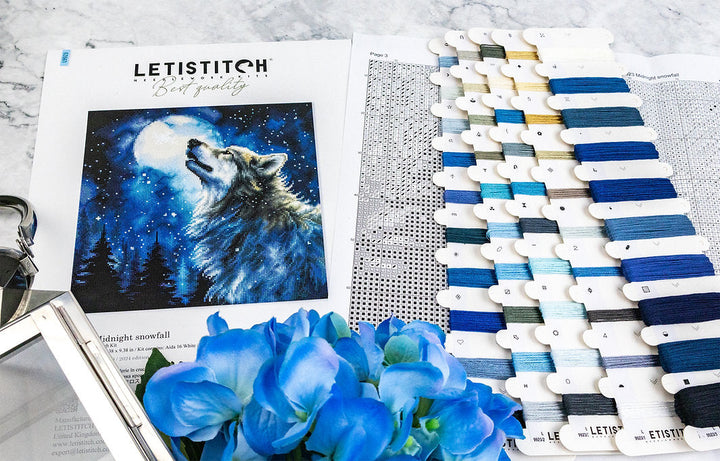 Midnight snowfall L9923 Counted Cross Stitch Kit