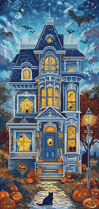 Haunt Manor L9945 Counted Cross Stitch Kit
