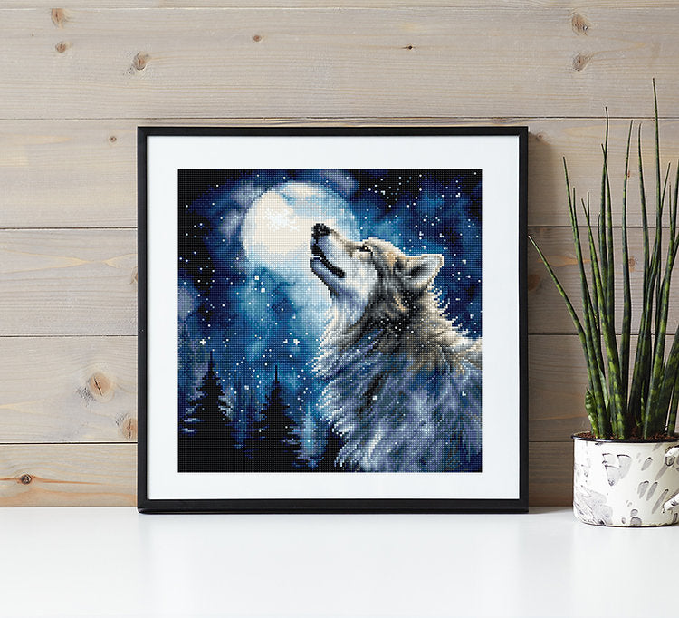 Midnight snowfall L9923 Counted Cross Stitch Kit