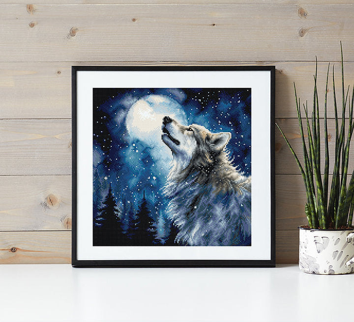 Midnight snowfall L9923 Counted Cross Stitch Kit