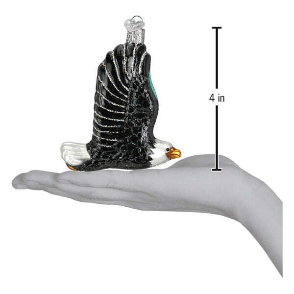 Eagle In Flight Ornament