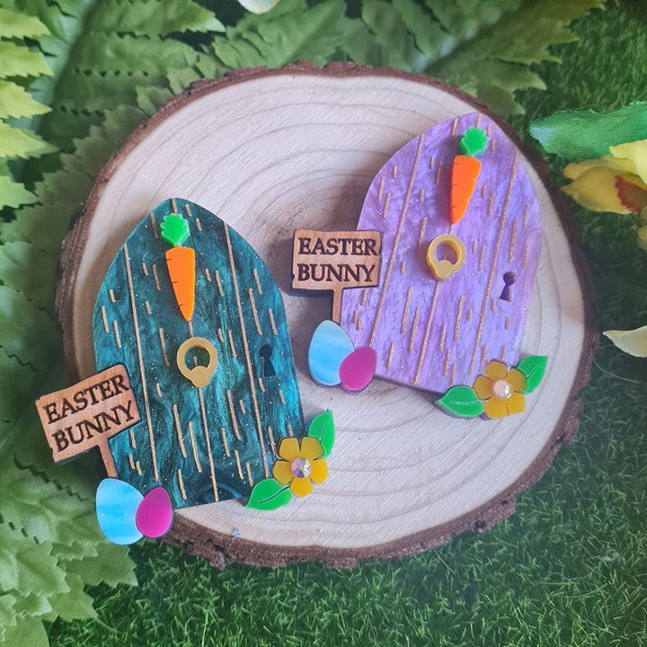 Easter Bunny House Necklace by Cherryloco Jewellery 1