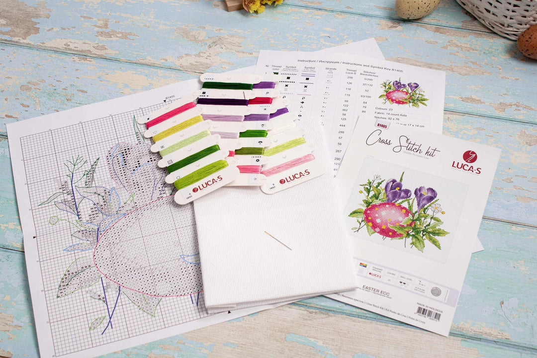 Easter Egg B1405L Counted Cross-Stitch Kit