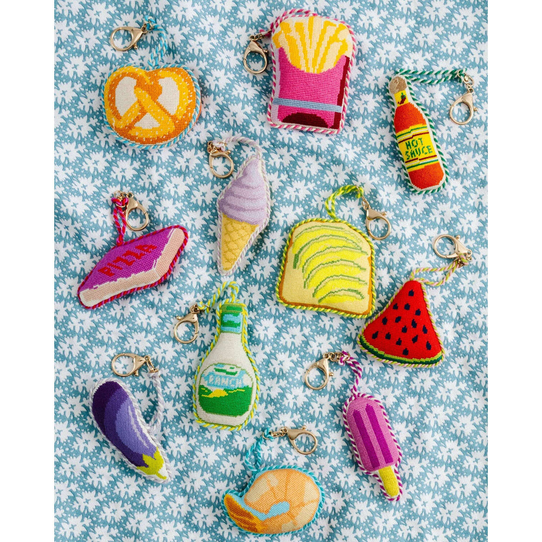 Eggplant Emoji - Bag Charm