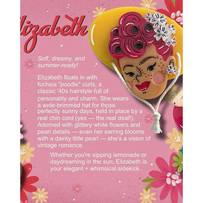 Elizabeth Brooch by Marla VonDuta x Lipstick & Chrome – view 10