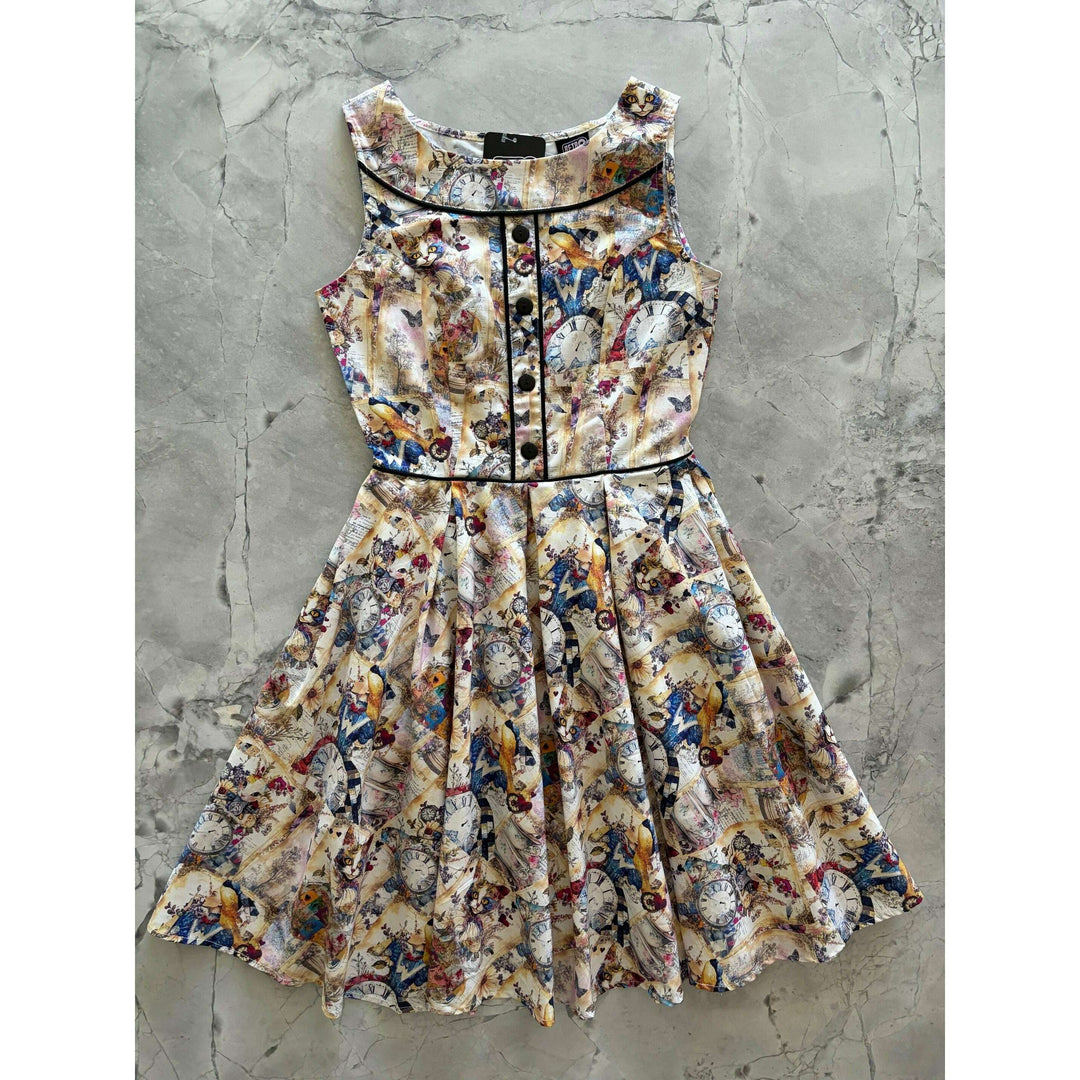 Elizabeth Dress in Wonderland - Medium only, 1 left!