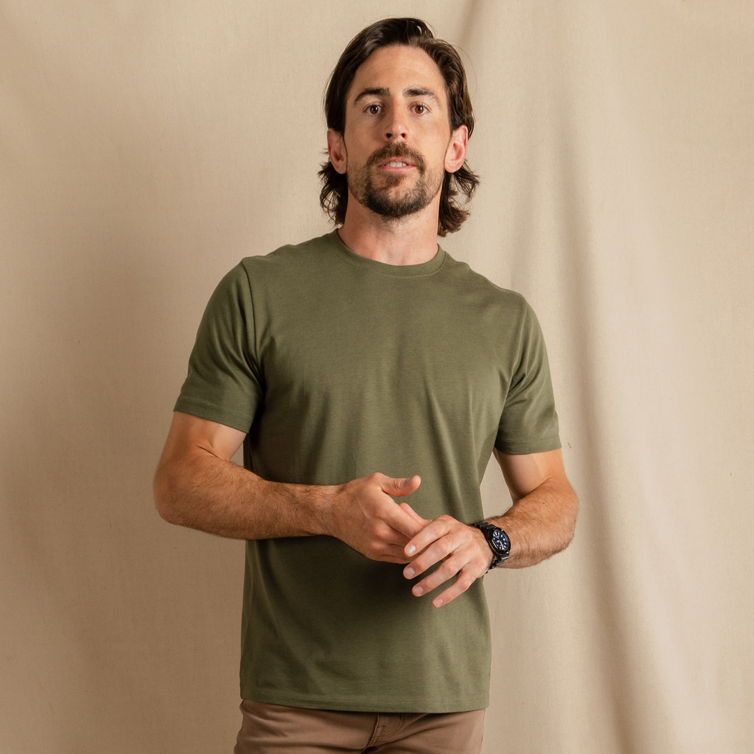 The Manzanilla | Olive Everyman™ Pocket T Shirt