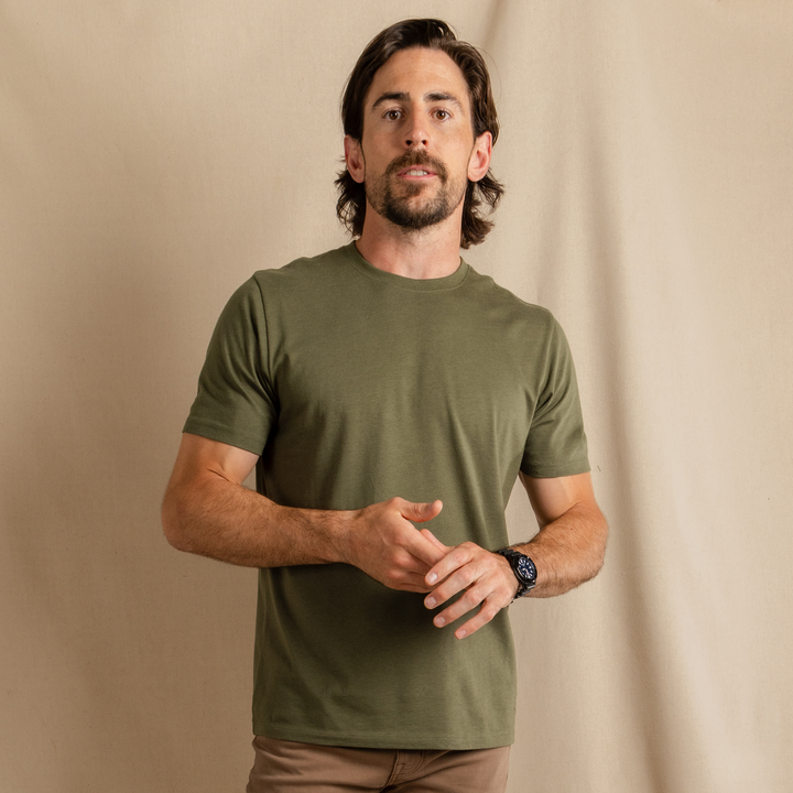The Manzanilla | Olive Everyman™ Pocket T Shirt