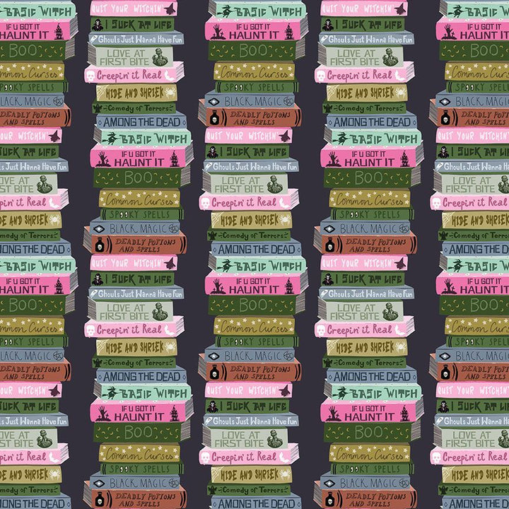 Haunted Book Stacks Vintage Dress