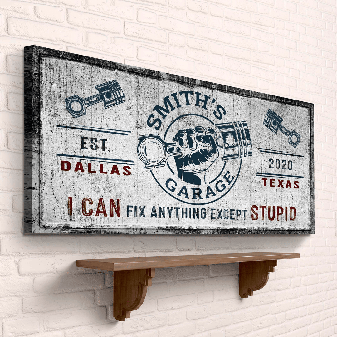 Family Garage Sign