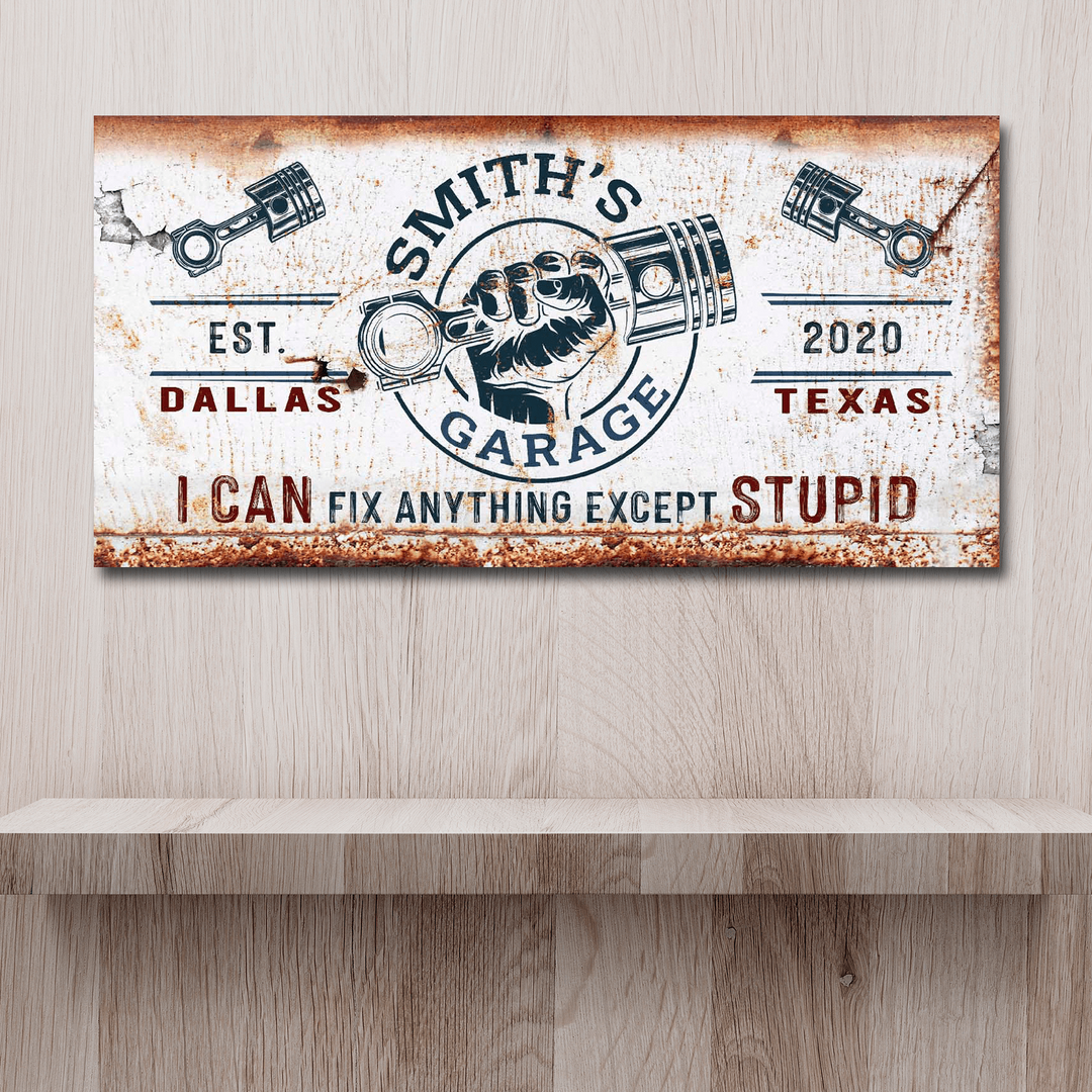 Family Garage Sign