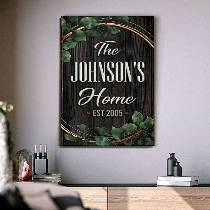 Family Home Sign II