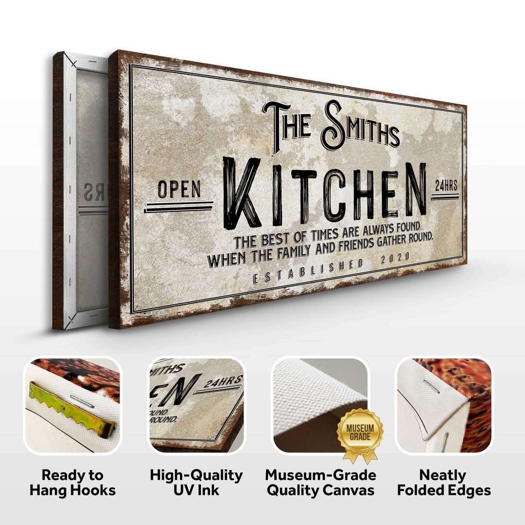 Family Kitchen Sign