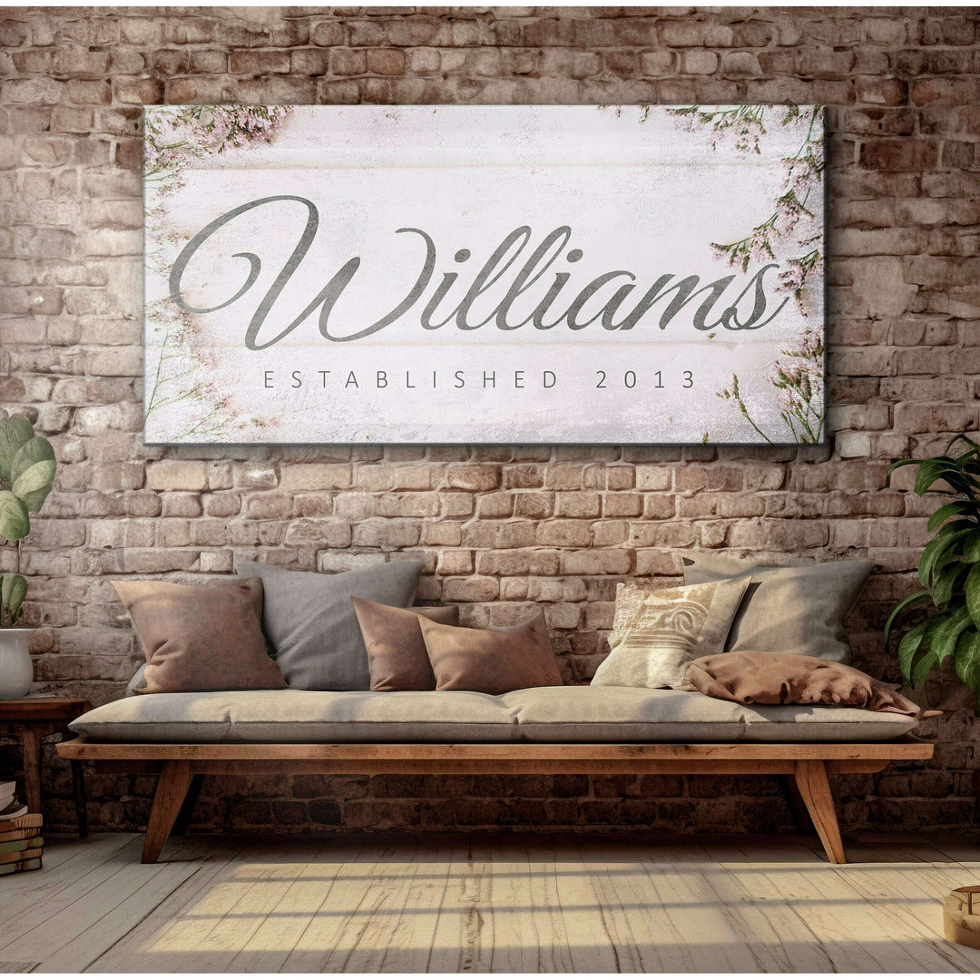 Family Name Sign