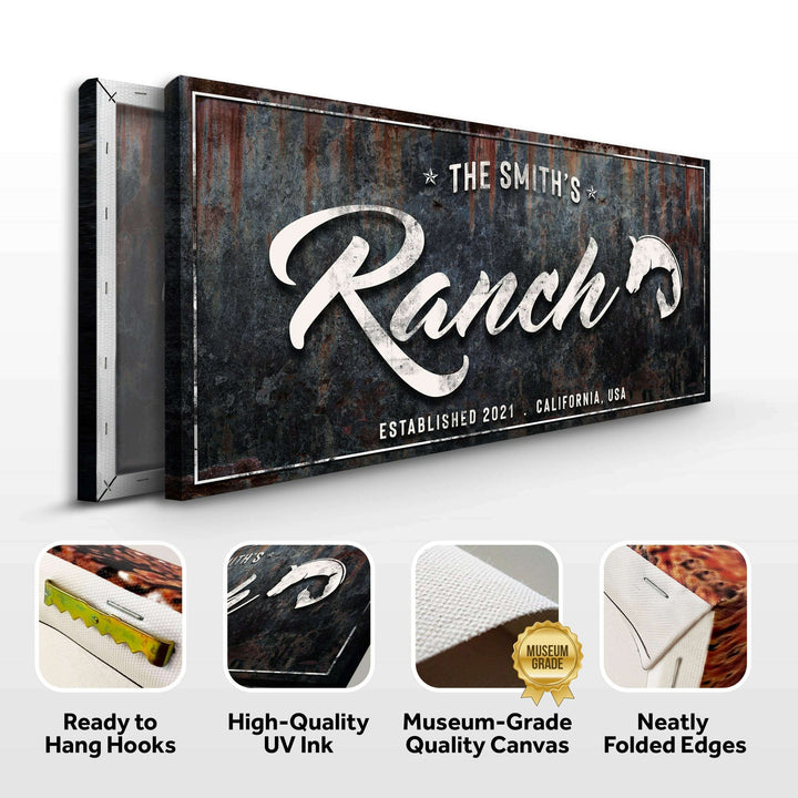 Family Ranch Sign