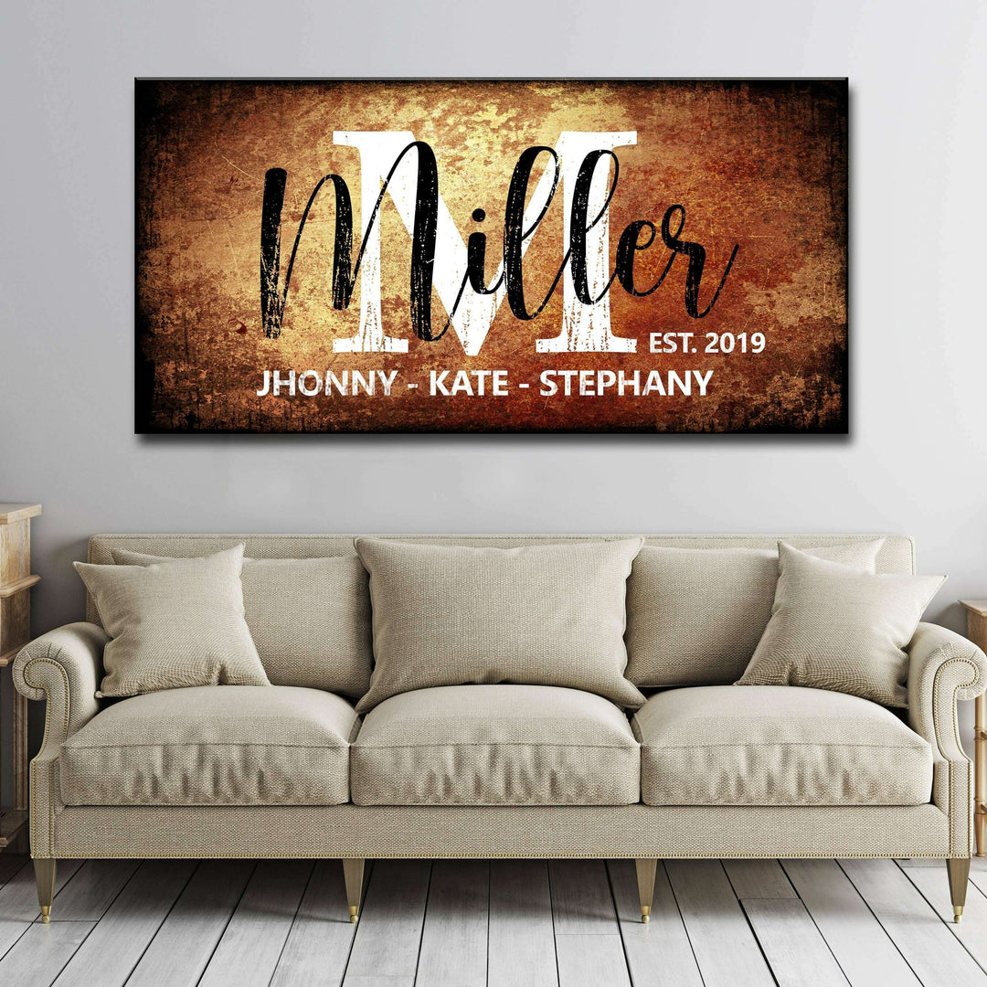 Family Sign XVII