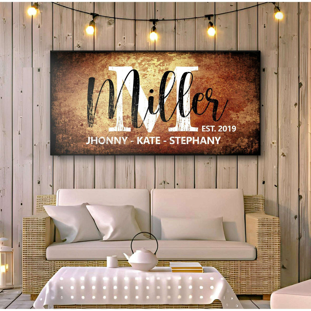 Family Sign XVII