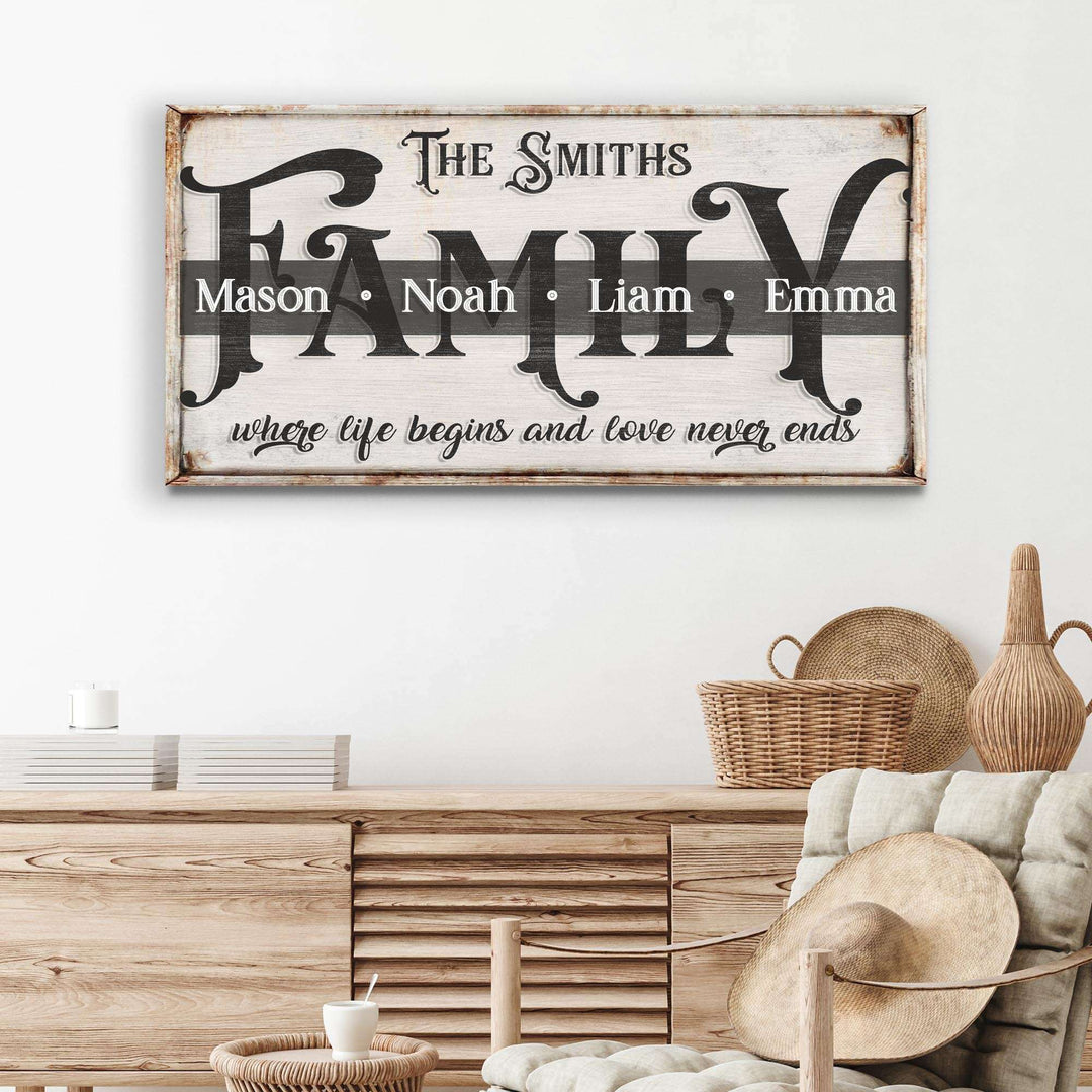 Family Sign XXIII