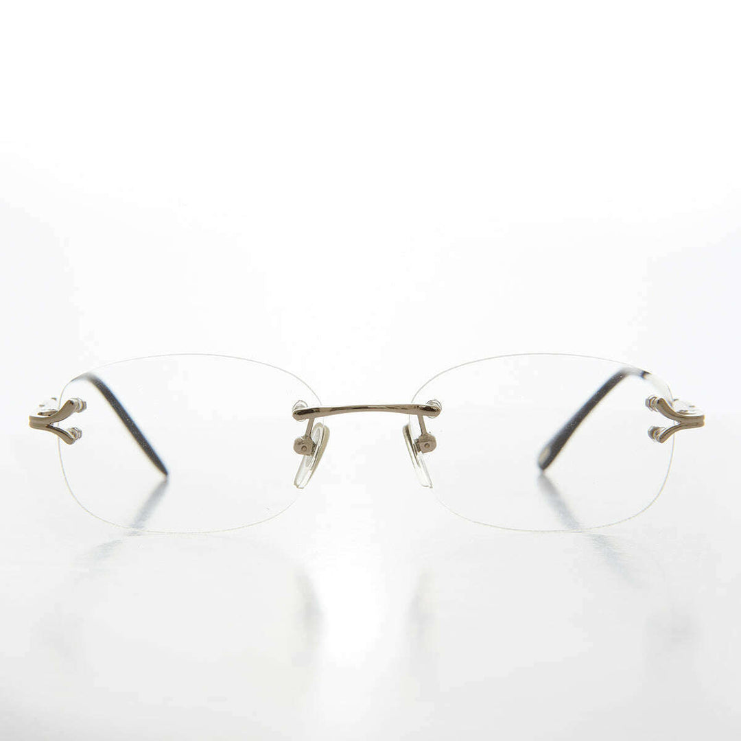 Fancy Rimless Reading Glasses - Lamont