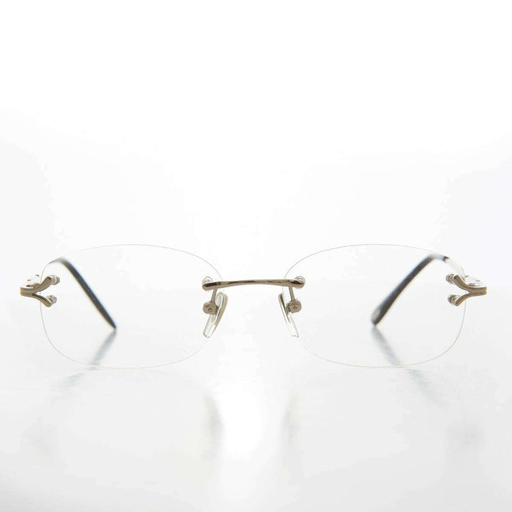 Fancy Rimless Reading Glasses - Lamont