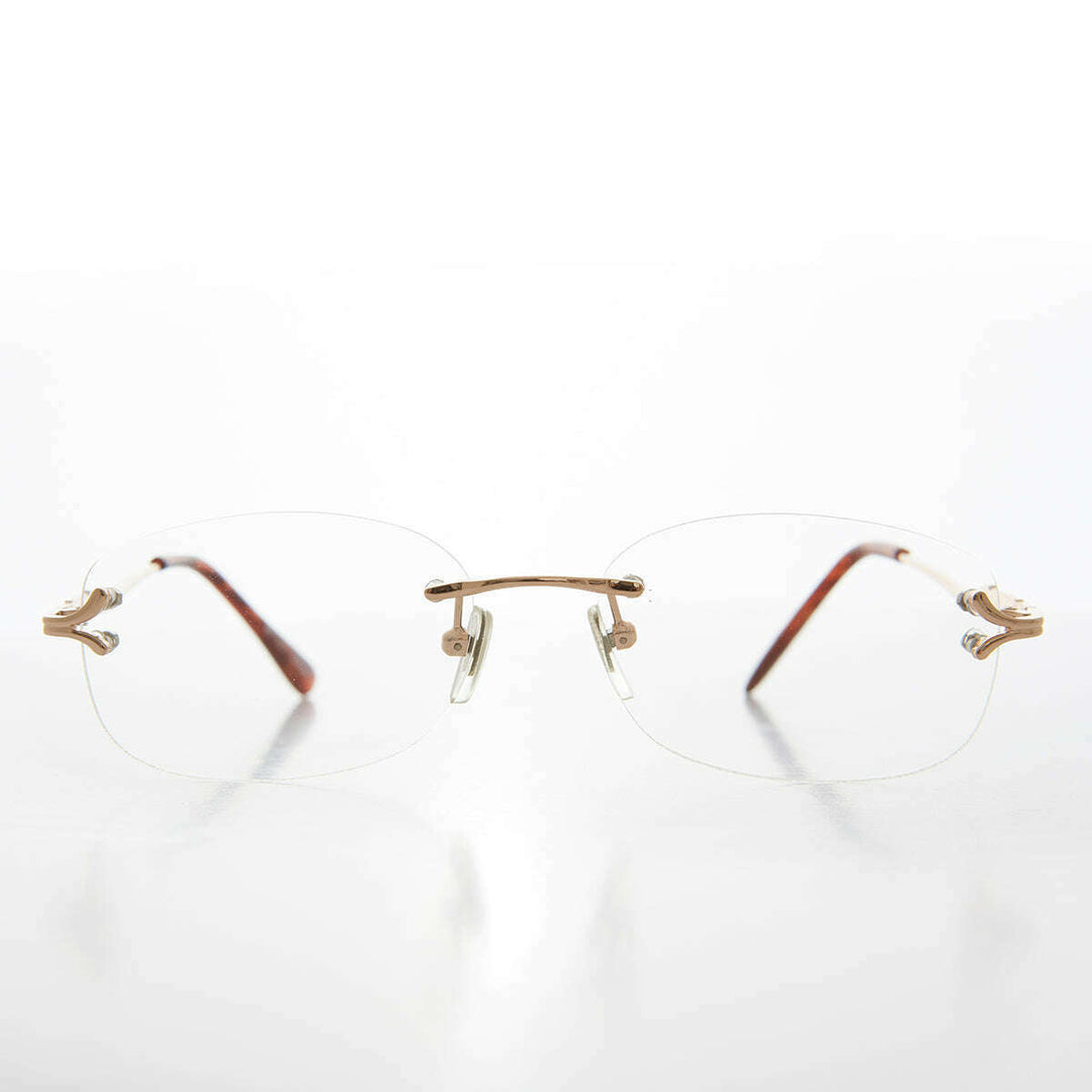 Fancy Rimless Reading Glasses - Lamont