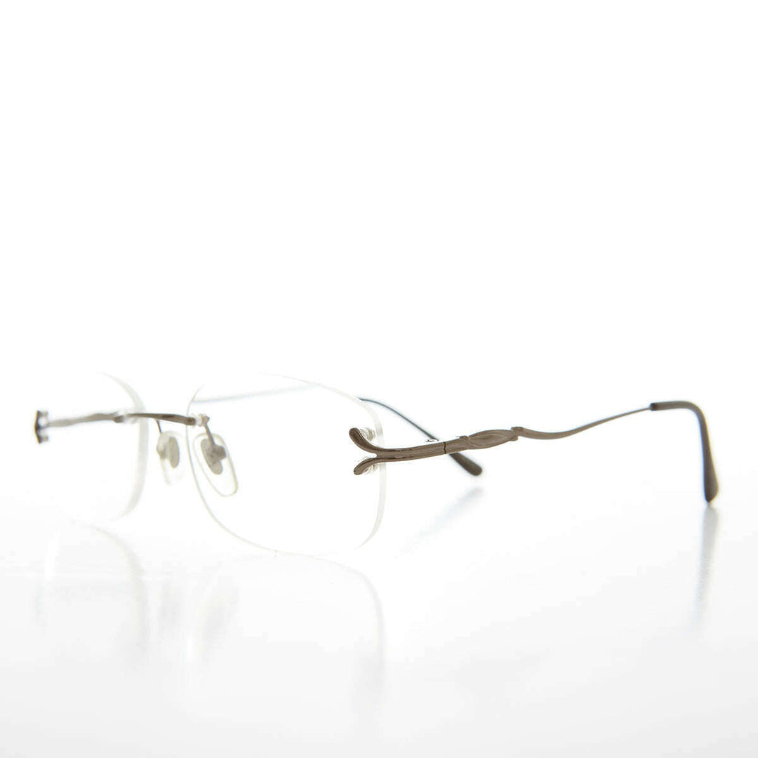 Fancy Rimless Reading Glasses - Lamont