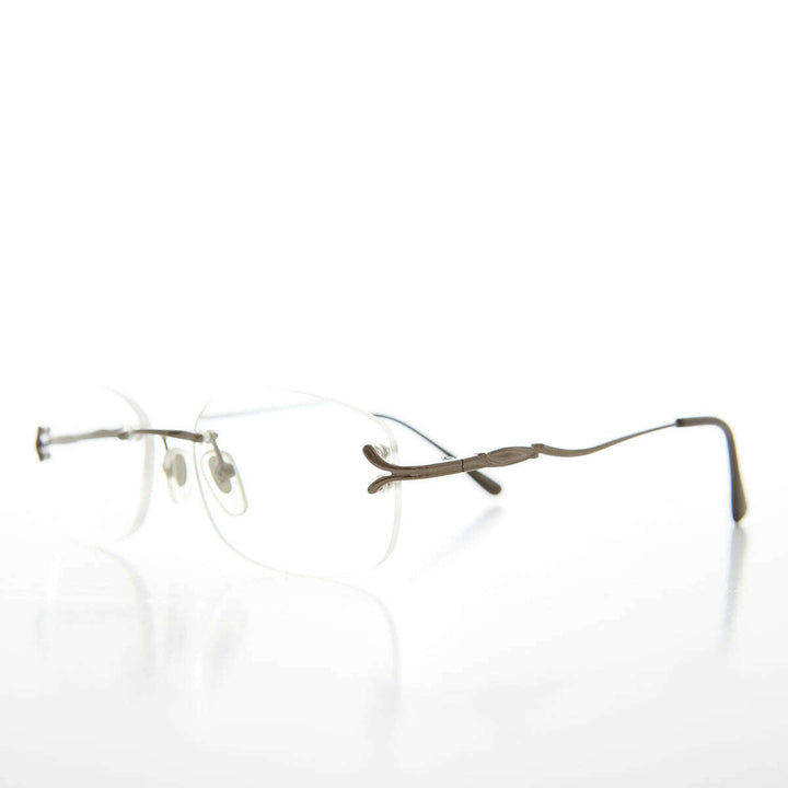 Fancy Rimless Reading Glasses - Lamont