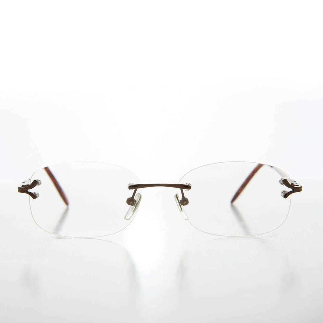 Fancy Rimless Reading Glasses - Lamont