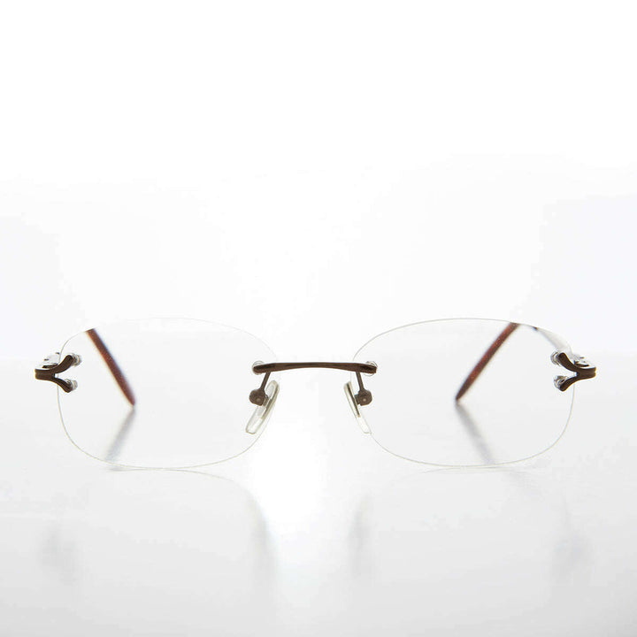 Fancy Rimless Reading Glasses - Lamont