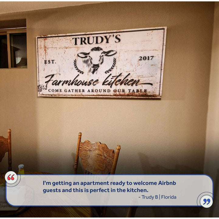 Farmhouse Kitchen Sign