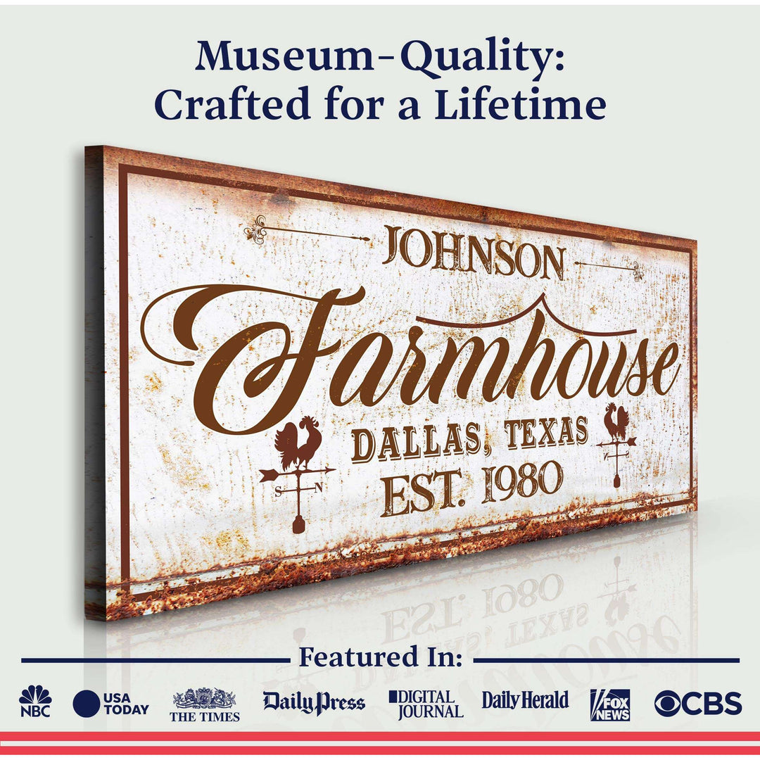 Farmhouse Sign III