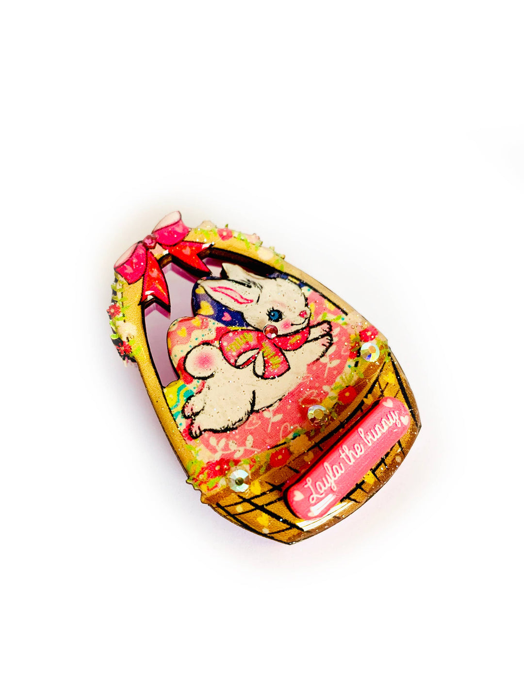 Layla's Easter Basket Brooch