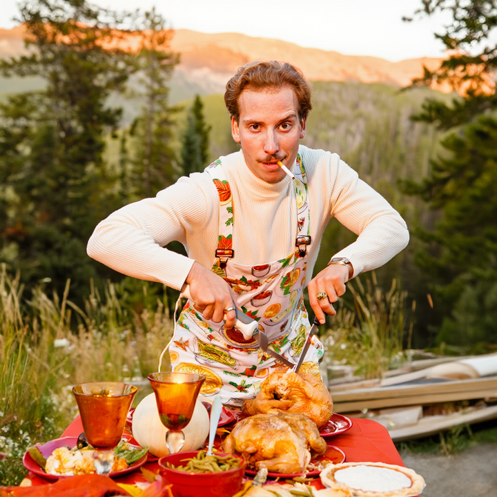 The Spread | White Thanksgiving Pajamaralls®