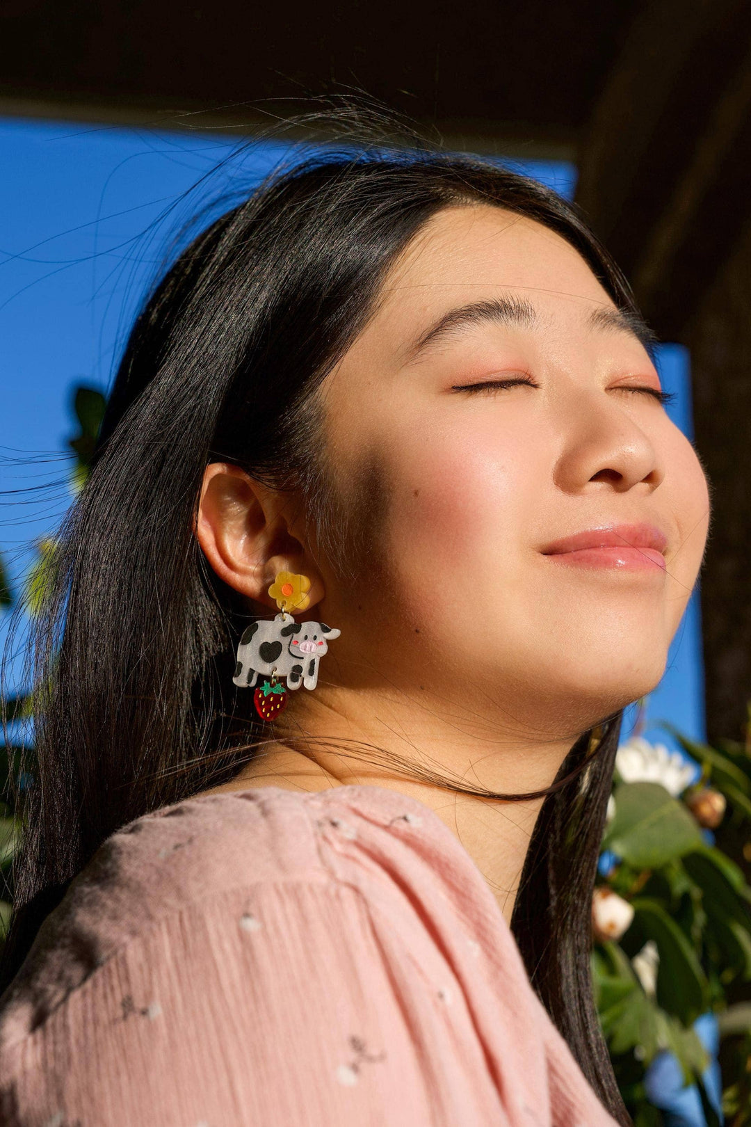 Mildred the Cow Earrings