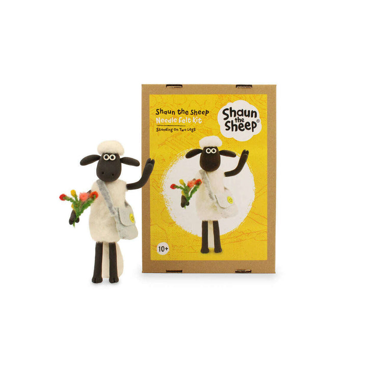 Felting Kit - Aardman Shaun the Sheep - on two legs Needle Felt Kit
