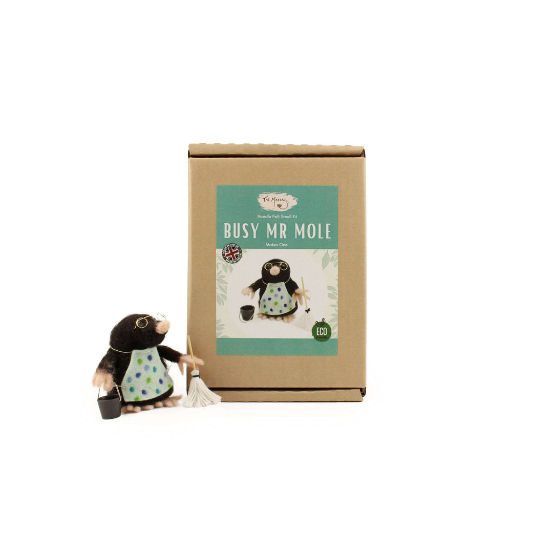 Felting Kit - Busy Mr Mole Needle Felt Kit