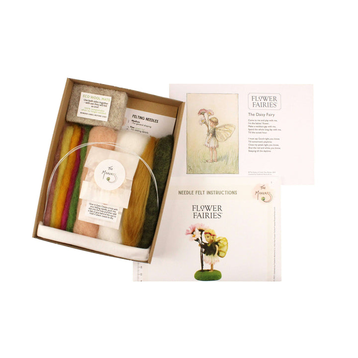 Felting Kit -  Daisy Fairy Needle Felting Kit