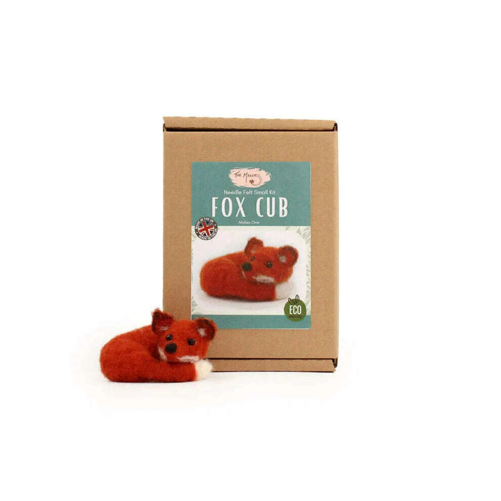 Felting Kit - Fox Cub Small Needle Felt Kit