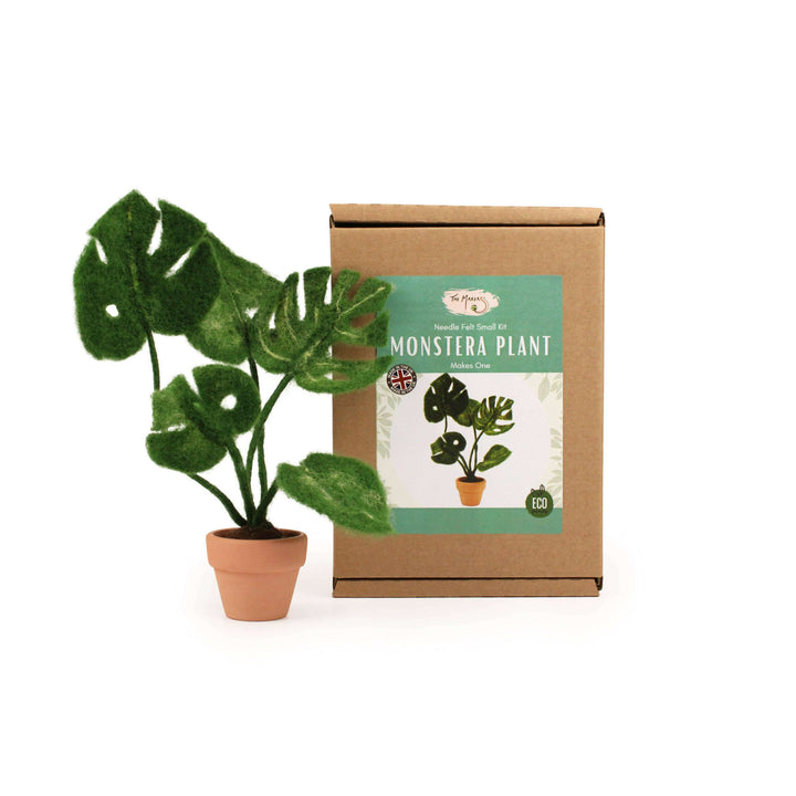 Felting Kit - Monstera Needle Felt Kit