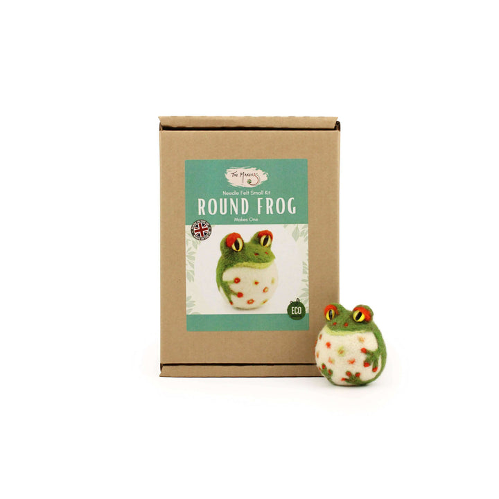 Felting Kit - Round Frog Needle Felt Kit