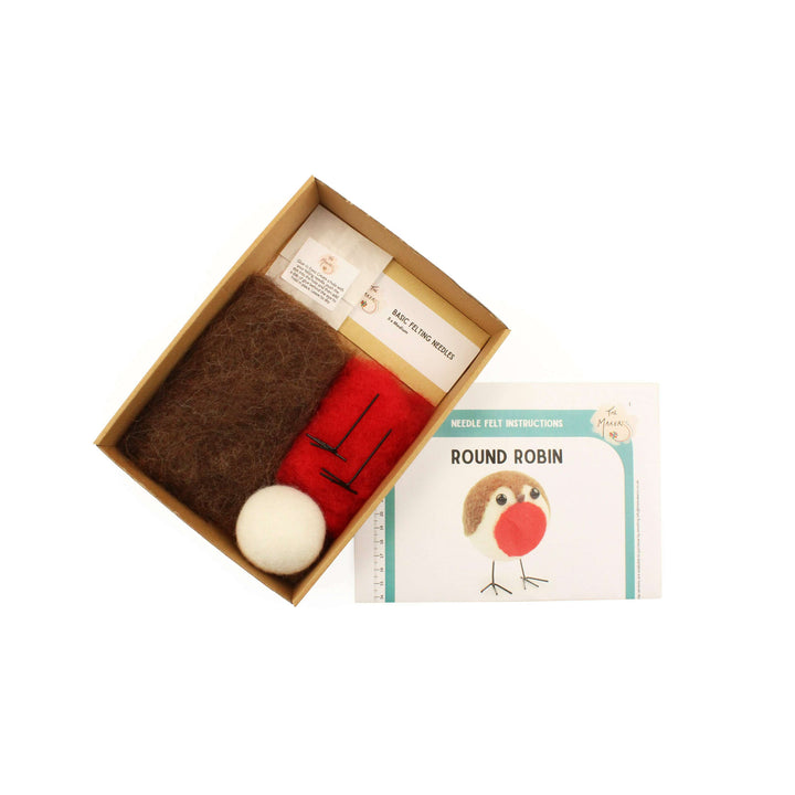 Felting Kit - Round Robin Needle Felt Kit