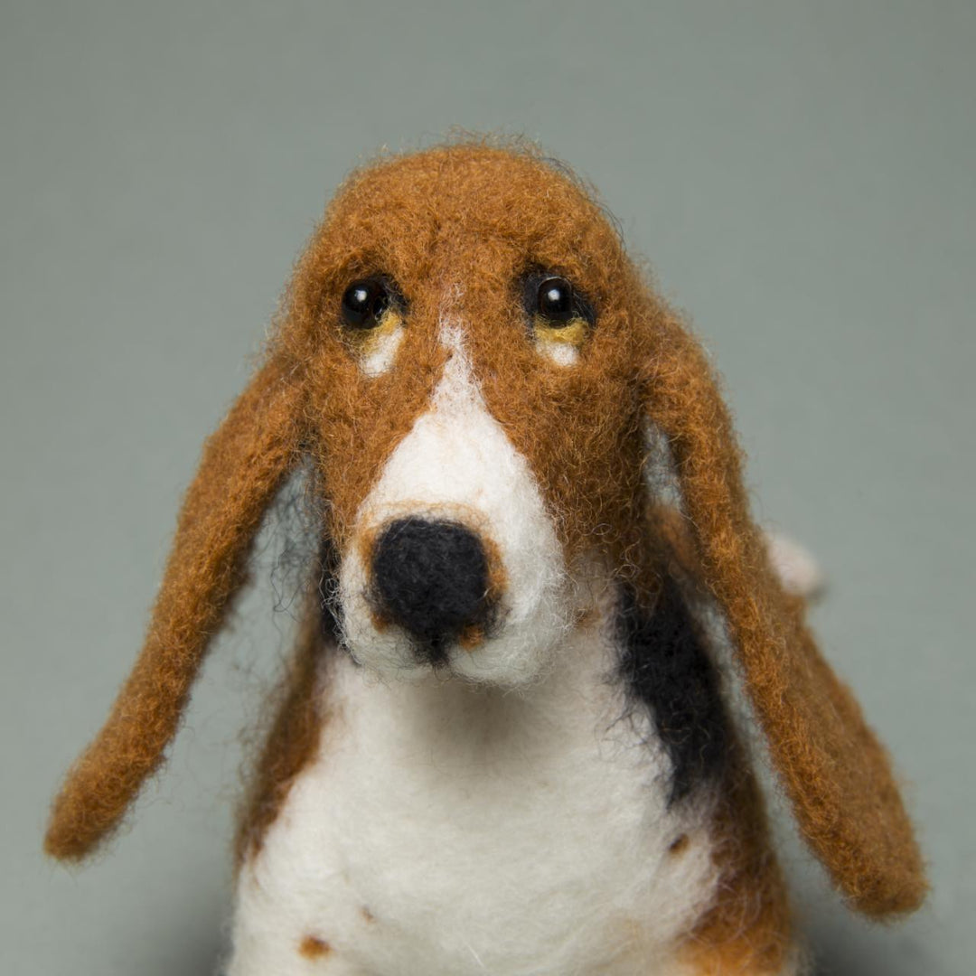 Felting kit Basset Hound V-148C