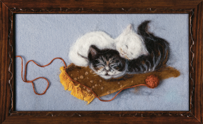 Felting kit V-38C "Idyl"