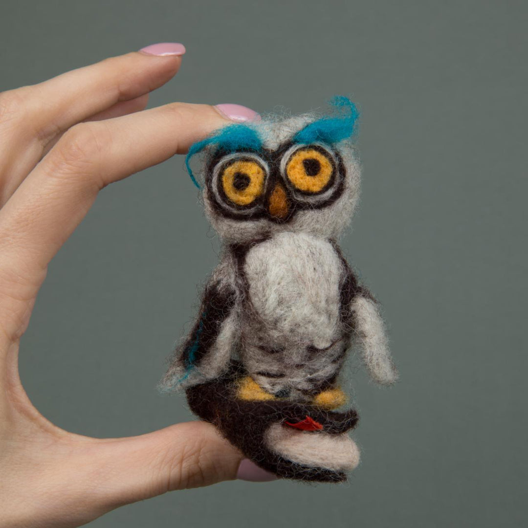 Felting kit Wise owl V-23C