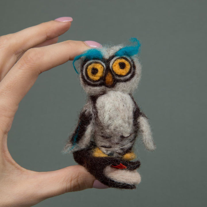 Felting kit Wise owl V-23C