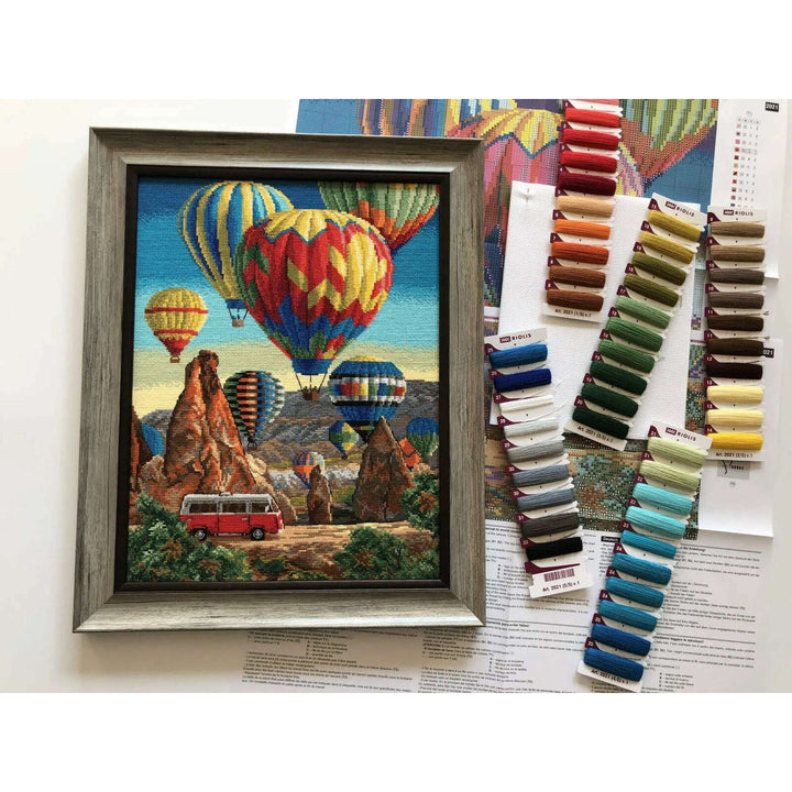 Festival in Cappadocia R2021 Counted Cross Stitch Kit
