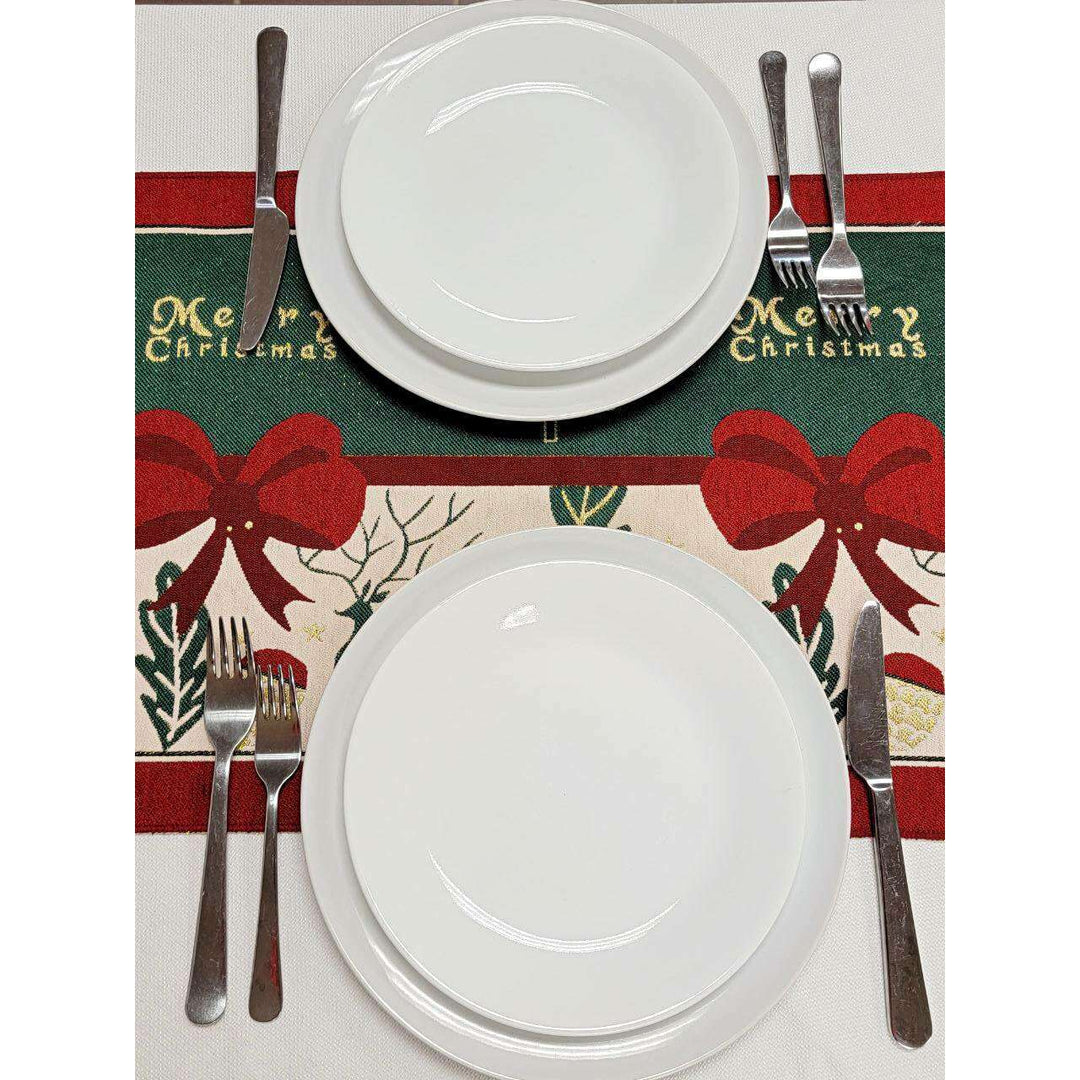 Festive Holiday Tree Christmas Table Runner F07M5-10C